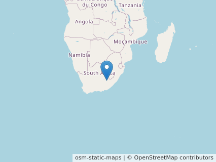 Locations where Aetonyx fossils were found.