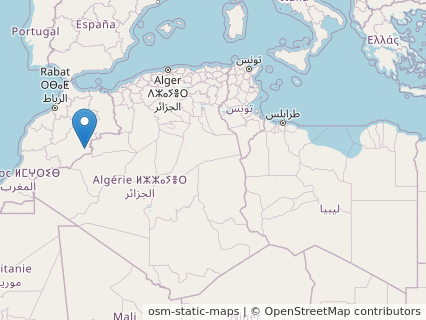Locations where Akharhynchus fossils were found.