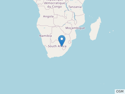 Locations where Antetonitrus fossils were found.