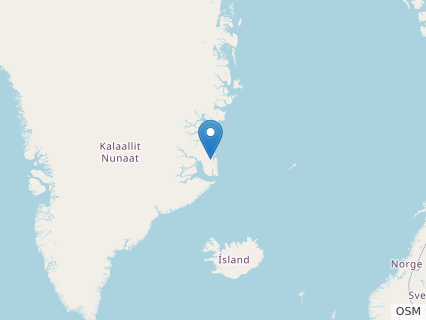 Locations where Arcticodactylus fossils were found.