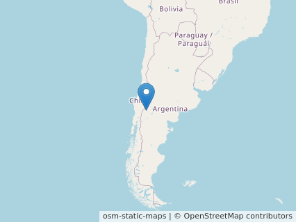 Locations where Argentinadraco fossils were found.