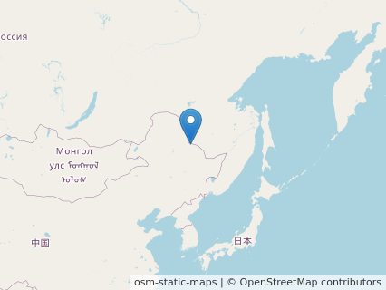 Locations where Arkharavia fossils were found.