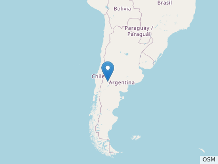 Locations where Baalsaurus fossils were found.