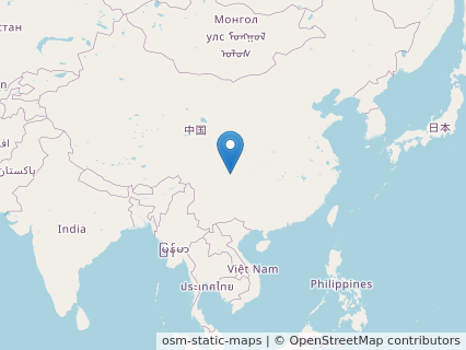 Locations where Bashunosaurus fossils were found.