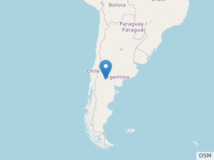 Locations where Chadititan fossils were found.