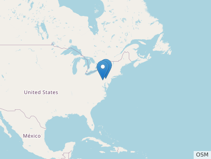 Locations where Clepsysaurus fossils were found.