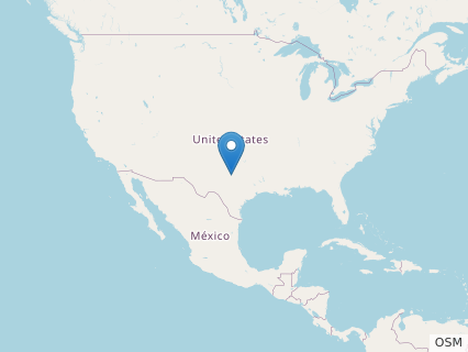 Locations where Convolosaurus fossils were found.