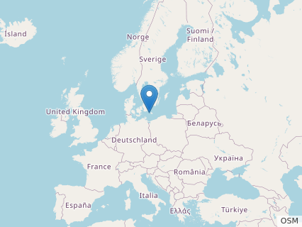 Locations where Dromaeosauroides fossils were found.