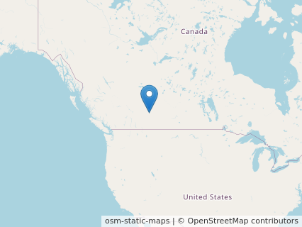 Locations where Dromiceiomimus fossils were found.
