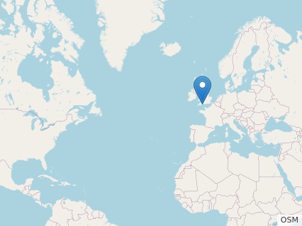 Locations where Echinodon fossils were found.