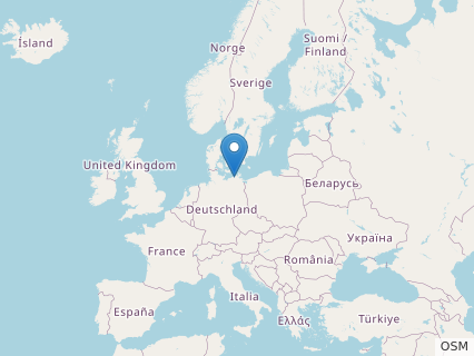 Locations where Emausaurus fossils were found.