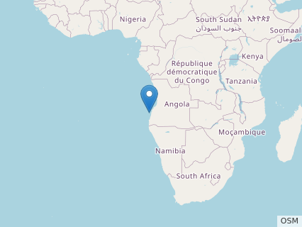 Locations where Epapatelo fossils were found.
