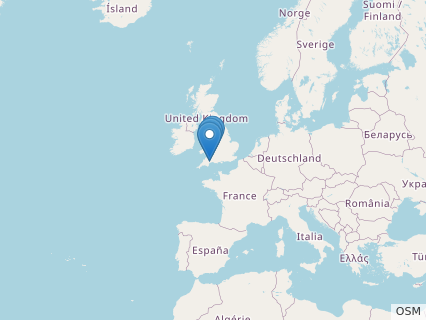 Locations where Eurycleidus fossils were found.