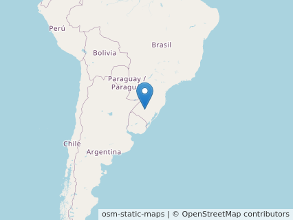 Locations where Gondwanax fossils were found.