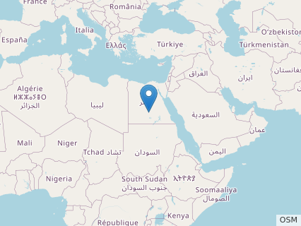 Locations where Igai fossils were found.
