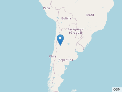 Locations where Ingentia fossils were found.