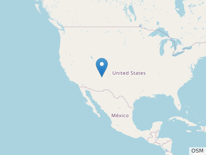 Locations where Invictarx fossils were found.