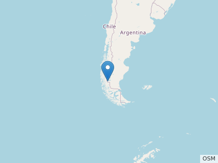 Locations where Isasicursor fossils were found.