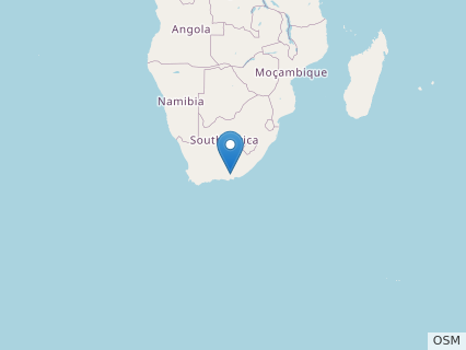 Locations where Iyuku fossils were found.