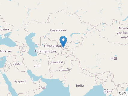 Locations where Kansaignathus fossils were found.