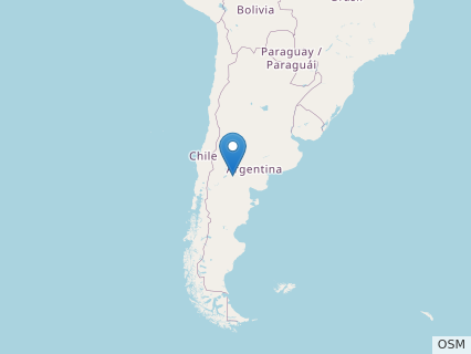 Locations where Kelumapusaura fossils were found.