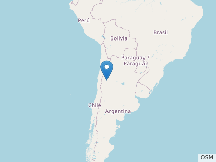 Locations where Lagosuchus fossils were found.