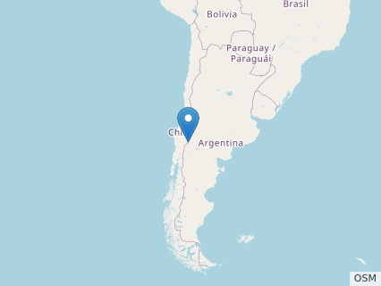 Locations where Lajasvenator fossils were found.