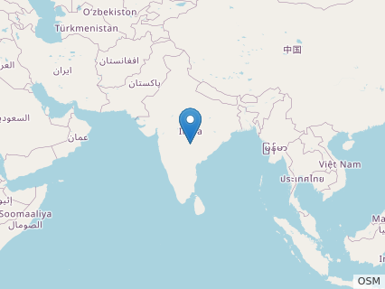 Locations where Lamplughsaura fossils were found.