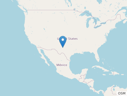 Locations where Lepidus fossils were found.