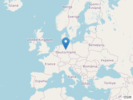 Locations where Lindwurmia fossils were found.