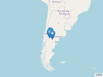 Locations where Loricosaurus fossils were found.