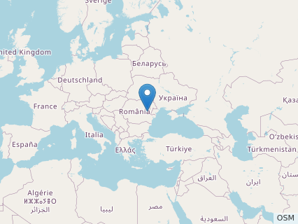 Locations where Macrodontophion fossils were found.
