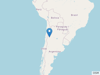 Locations where Marasuchus fossils were found.