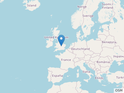 Locations where Marmornectes fossils were found.