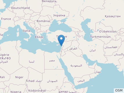 Locations where Microtuban fossils were found.