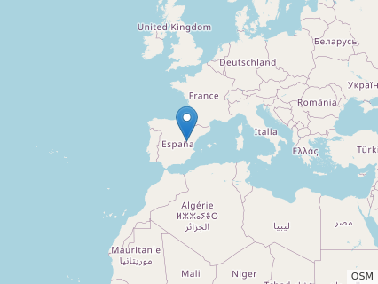 Locations where Oblitosaurus fossils were found.