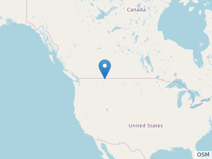 Locations where Piksi fossils were found.