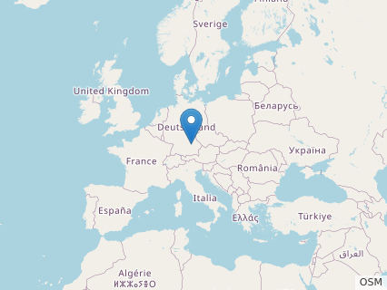 Locations where Ptenodracon fossils were found.