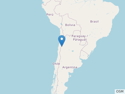 Locations where Punatitan fossils were found.