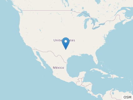 Locations where Radiodactylus fossils were found.