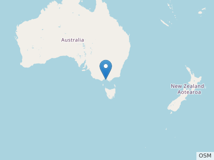 Locations where Serendipaceratops fossils were found.