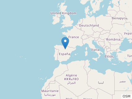 Locations where Soriatitan fossils were found.