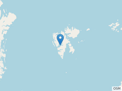 Locations where Spitrasaurus fossils were found.