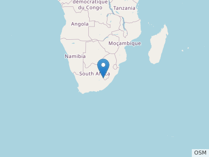 Locations where Thotobolosaurus fossils were found.