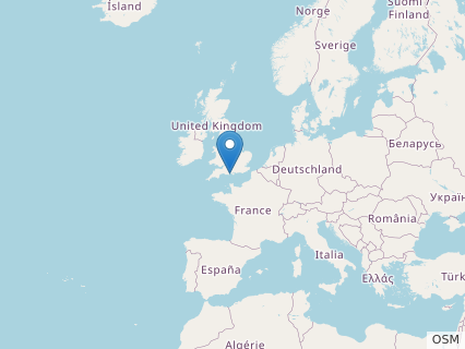 Locations where Vectidraco fossils were found.