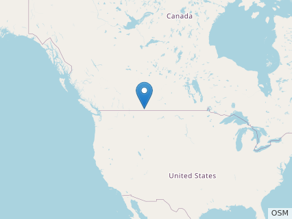 Locations where Wendiceratops fossils were found.