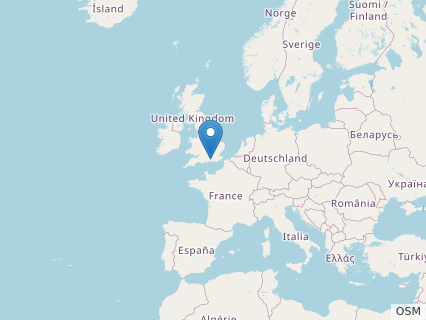 Locations where Wyleyia fossils were found.
