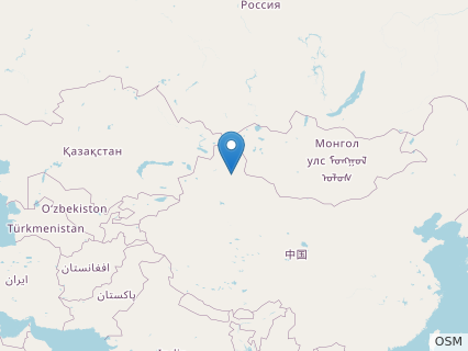 Locations where Yinlong fossils were found.