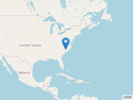 Locations where Zatomus fossils were found.